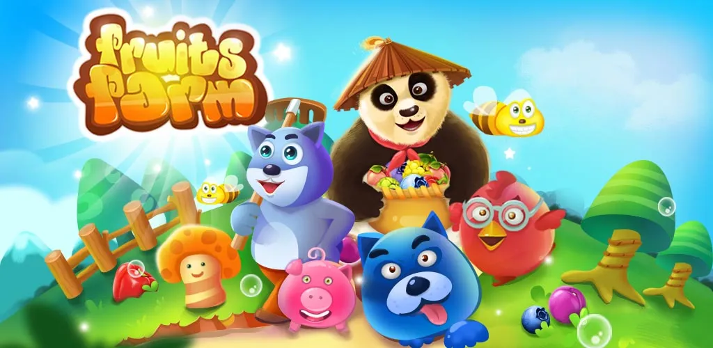 ฟาร์มแพนด้าและผลไม้